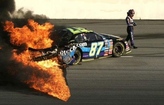NASCAR Crashes (35 pics)