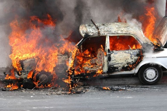 Cars on Fire (42 pics)