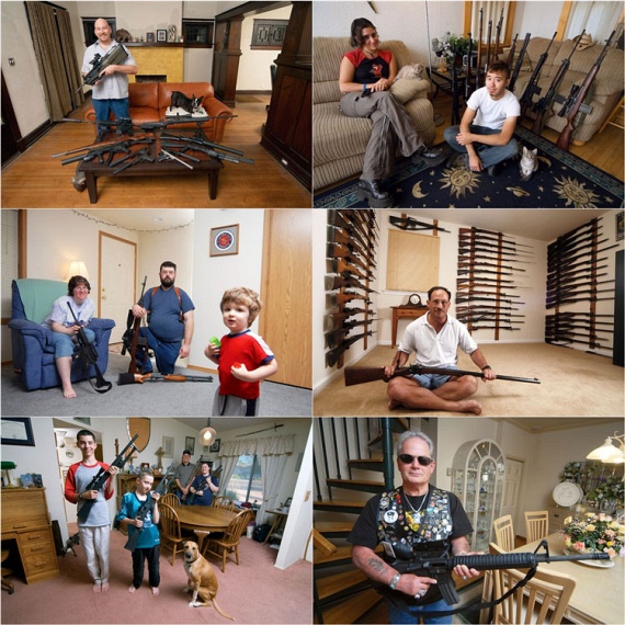 Portraits of Gun Owners in Their Homes