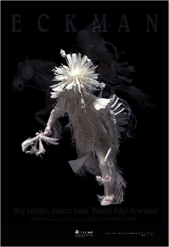 Cast Paper Sculptures by Allen Eckman (61 pics)