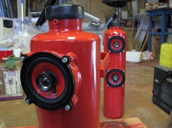 Excellent Russian Fire Extinguisher Speaker Mod