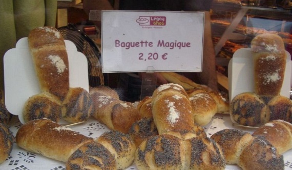 French baguettes with poppy seeds (6 pics)