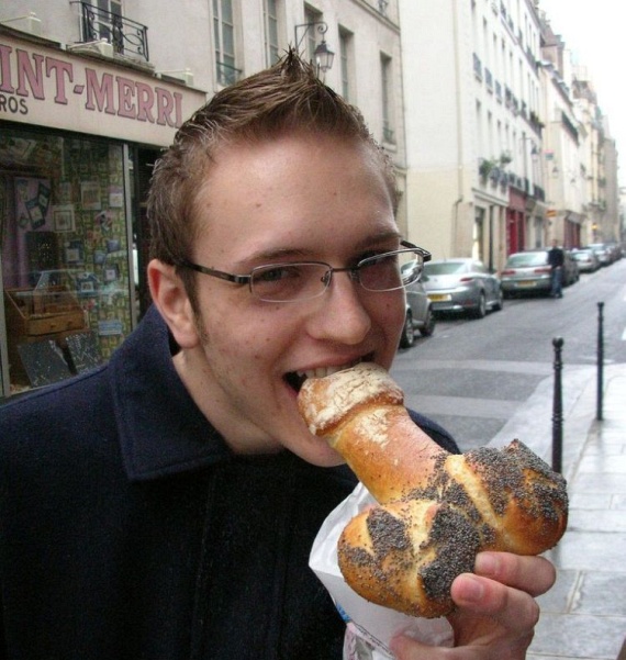 French baguettes with poppy seeds (6 pics)