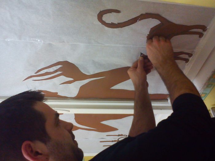 Halloween Window Workshop (7 pics)