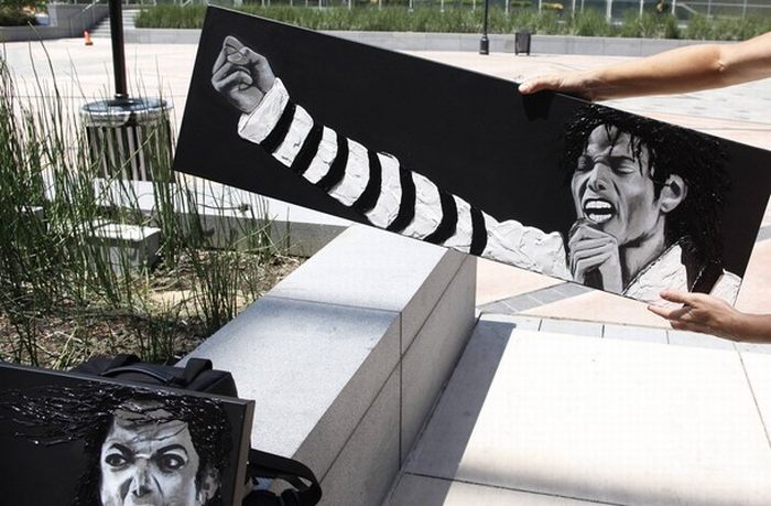 Michael Jackson Public Memorial Service (37 pics + video)