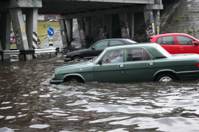 A flood in Kiev, Ukraine (42 pics)