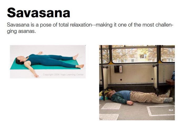 Russian drunk yoga (10 pics)