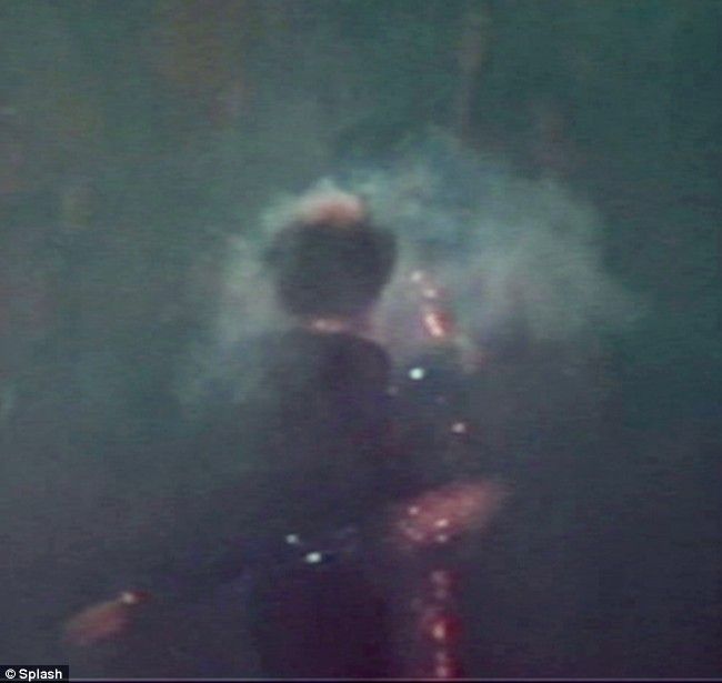 Michael Jackson's hair on fire (12 pics)