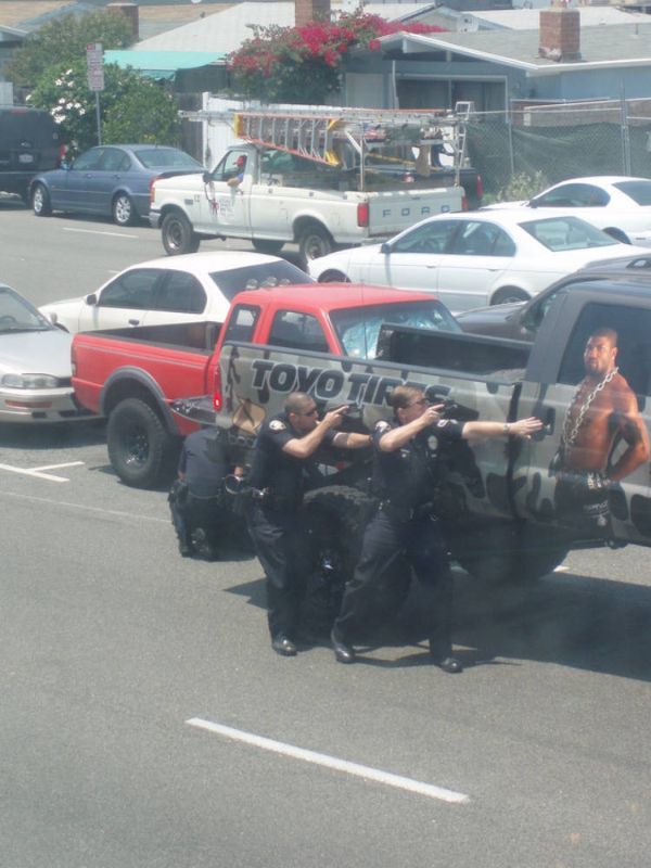 Rampage Jackson arrested  (10 pics)