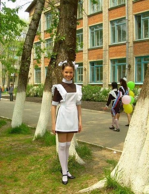 American and Russian graduates (63 pics)