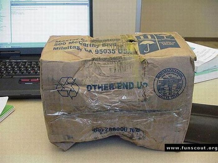 Never order new graphic card via mail (19 pics)