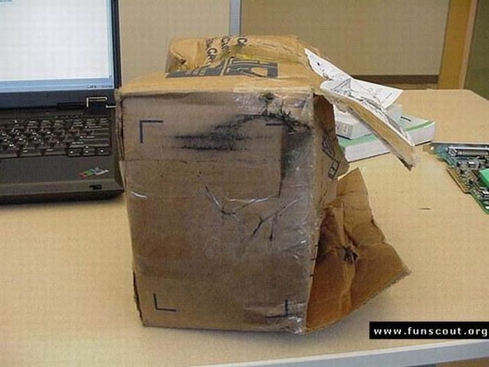 Never order new graphic card via mail (19 pics)