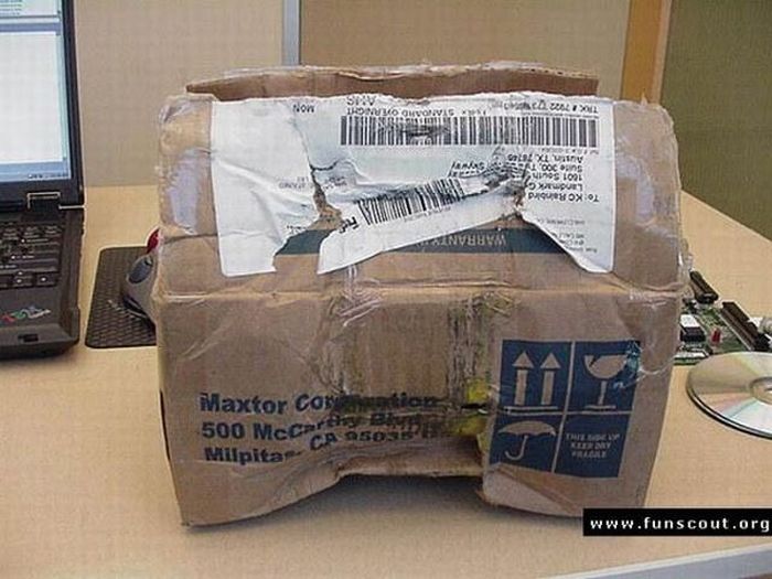 Never order new graphic card via mail (19 pics)