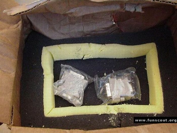 Never order new graphic card via mail (19 pics)