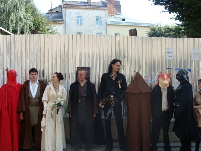 Star Wars Wedding in Ukraine (43 pics + video)