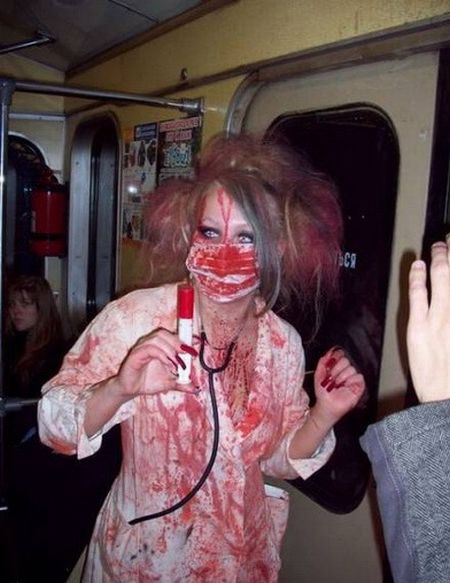 Once upon a time in subway (57 pics)