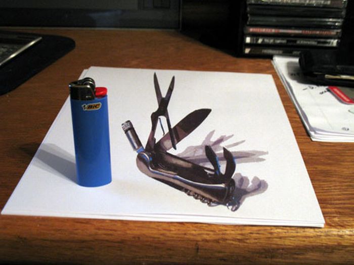 3D Anamorphic pictures (10 pics)