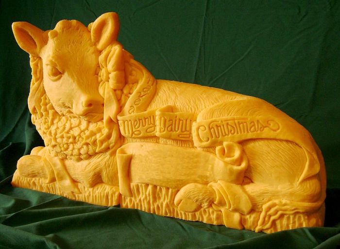 Amazing cheese sculptures (24 pics)