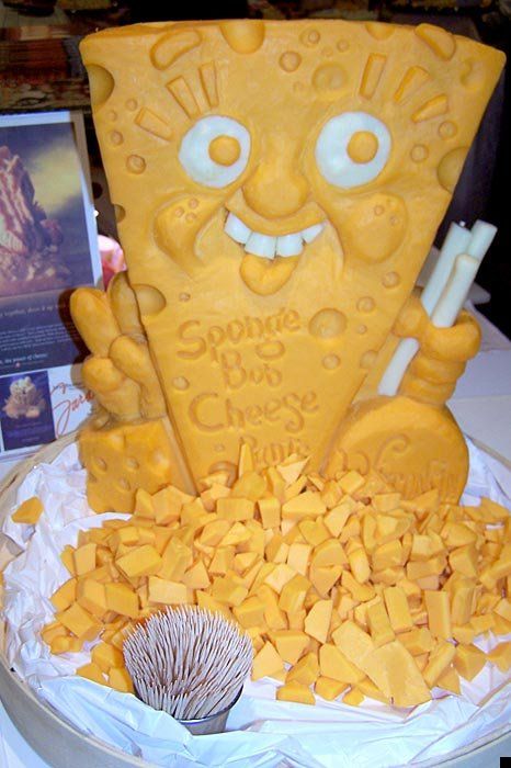 Amazing cheese sculptures (24 pics)