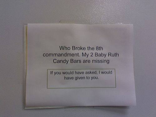 Passive Aggressive Office Kitchen Notes (25 pics)