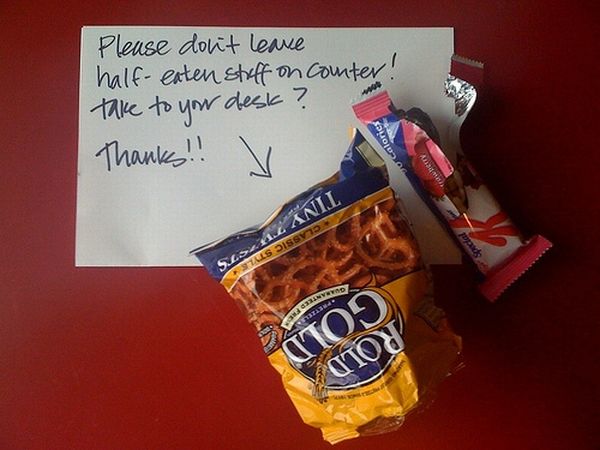 Passive Aggressive Office Kitchen Notes (25 pics)