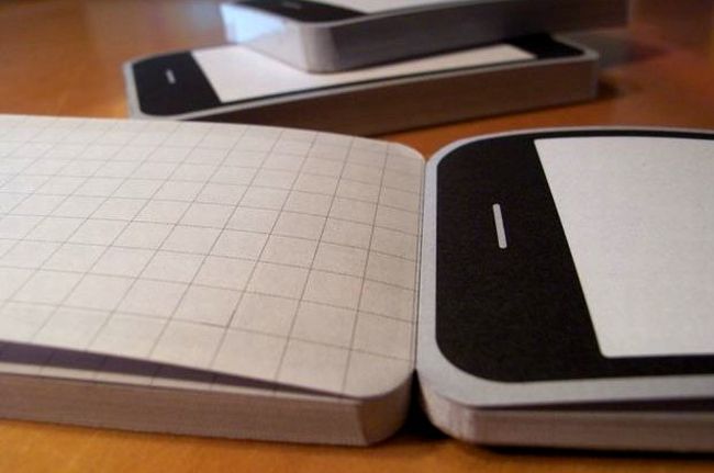 Notepod – the sketchbook for iPhone fans (5 pics)