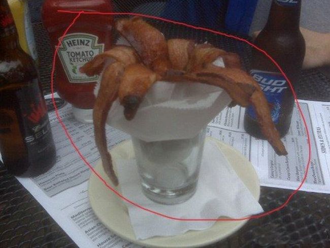 A Glass Of Bacon (2 pics)