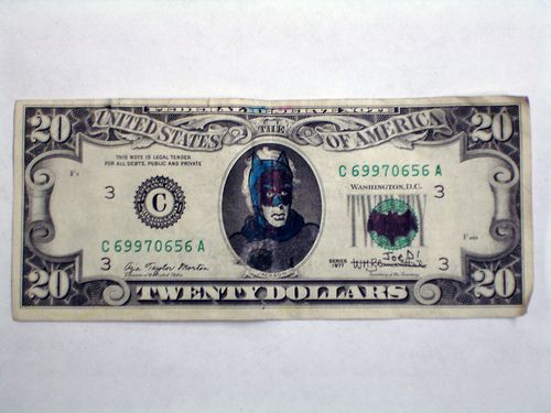 25 Defaced Dollar Bills (25 pics)