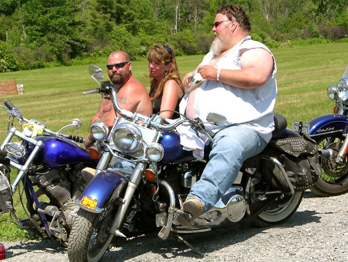 Scary Photos Of A Harley Festival (26 pics)