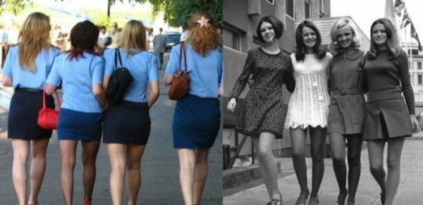 Skirts. Then And Now (19 pics)