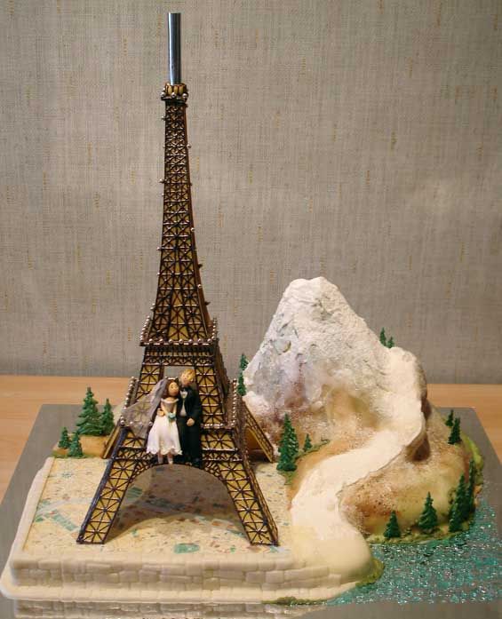 The Most Beautiful Wedding Cakes (35 pics)