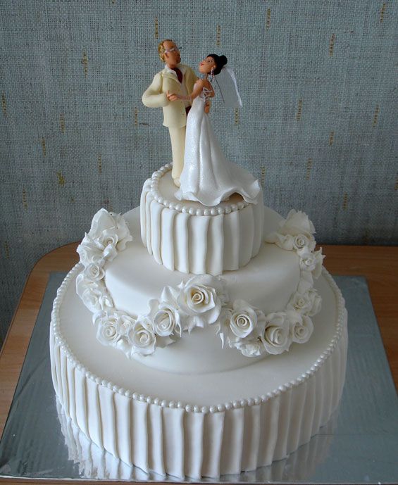 The Most Beautiful Wedding Cakes (35 pics)