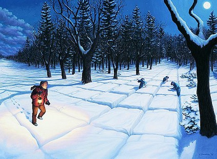 Amazing Illusion Paintings by Rob Gonsalves (47 pics)