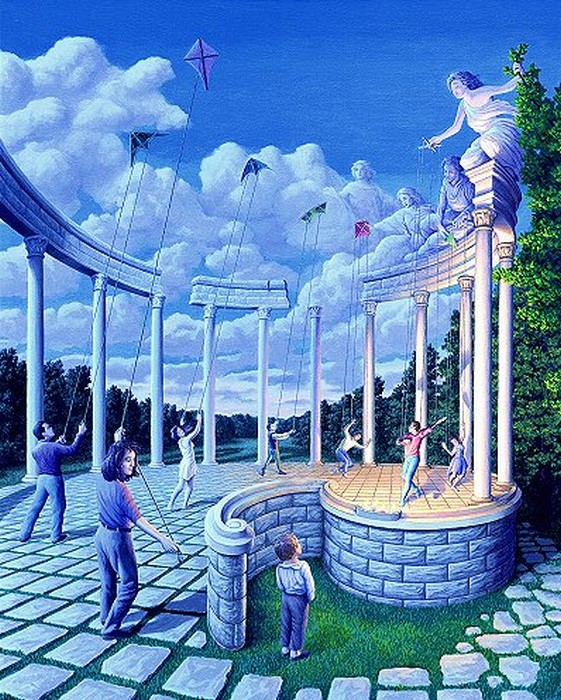 Amazing Illusion Paintings by Rob Gonsalves (47 pics)