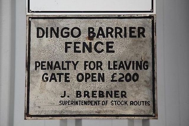 Australian Dingo Fence (12 pics)