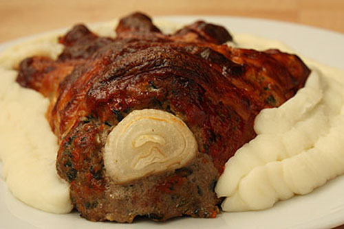 How to Make a Meat Hand for Halloween (30 pics)