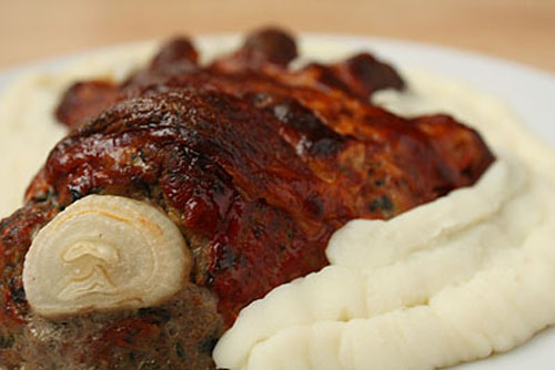 How to Make a Meat Hand for Halloween (30 pics)