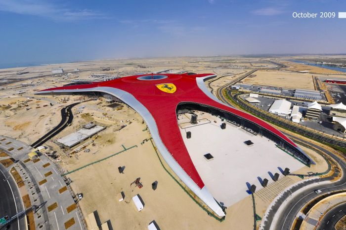 Ferrari World Abu Dhabi theme park (8 pics)