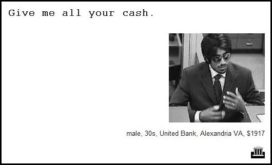 Bank Robbers and Their Demand Notes (64 pics)