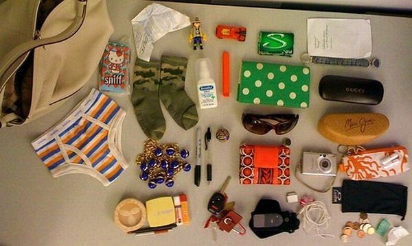 What Can Be Found in Women's Purse (14 pics)