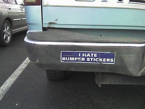 Funny Bumper Stickers (60 pics)