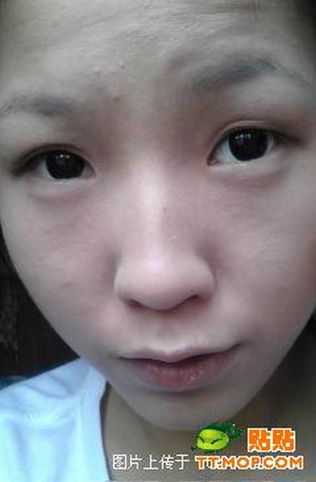 Chinese girl before and after makeup. Part 2 (16 pics)