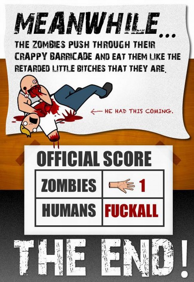 How Everything Goes to Hell during a Zombie Apocalypse (13 pics)