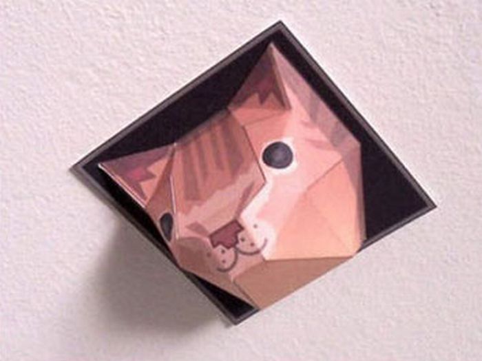 Ceiling Cat Papercraft (4 pics)