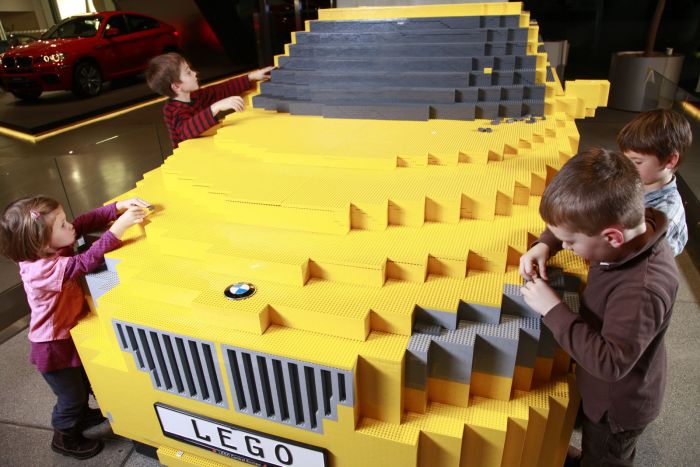 The full-scale LEGO replica of a BMW X1 (9 pics)