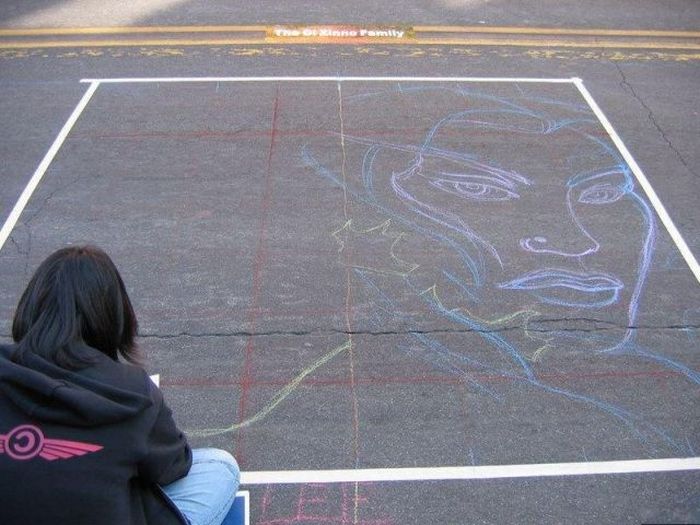 Amazing Chalk Drawing (23 pics)