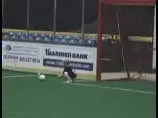 The cutest own goal ever