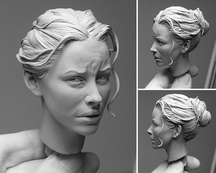 Hyperrealistic Sculptures (56 pics)