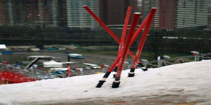 The jump for parallel Slalom FIS Champions Cup in Moscow (28 pics)