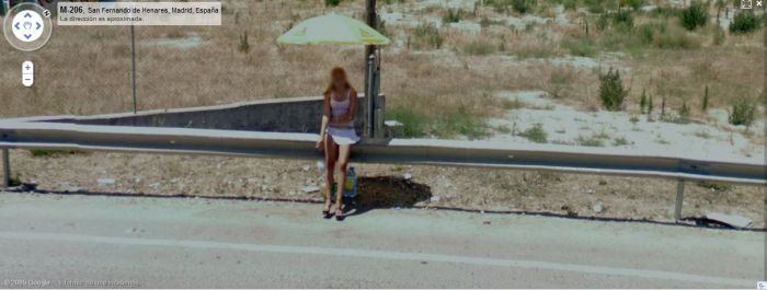 Prostitutes on Google Street View (24 pics)